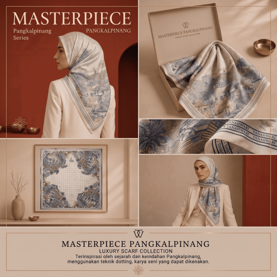 Blouse Perempuan Jejak Swatantra Series, Hijab Masterpiece Pangkalpinang, Rok BN 10 Pattern