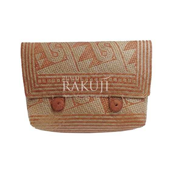 Bemban Clutch Bag 20 - Natural Dyes