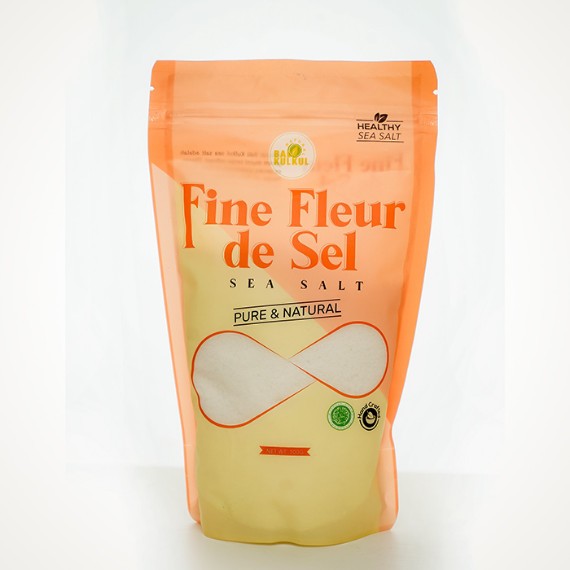 Natural Balinese Fine Fleur de Sel Sea Salt - 500 g