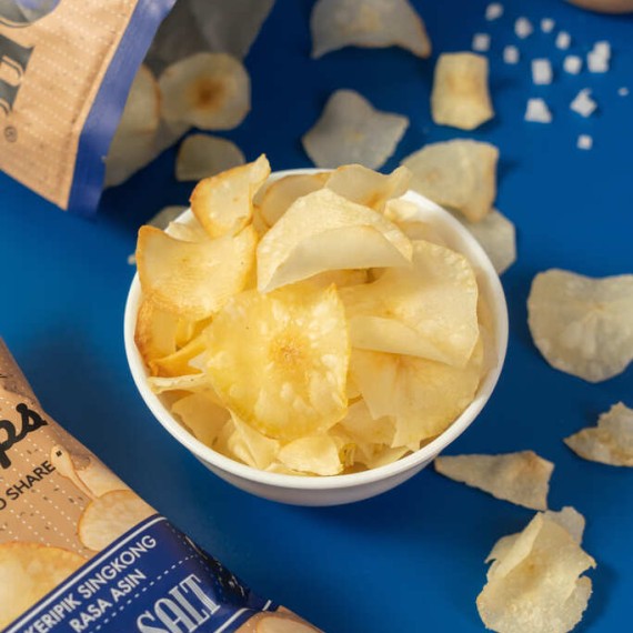 MATOH Cassava Chips - Sea Salt 75gr
